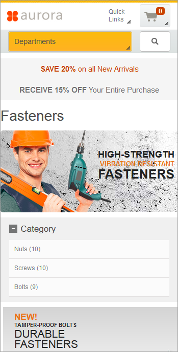 Captura de pantalla de móvil