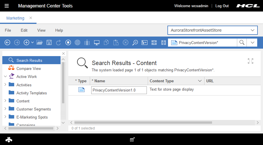 Imagen que muestra la versión de contenido de privacidad predeterminada al realizar la búsqueda.