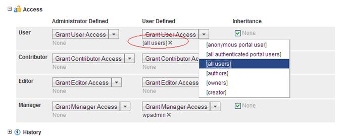 Captura de pantalla de Acceso