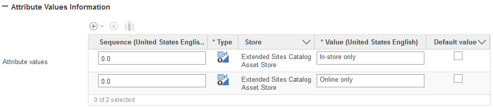 Varios valores de cinta publicitaria