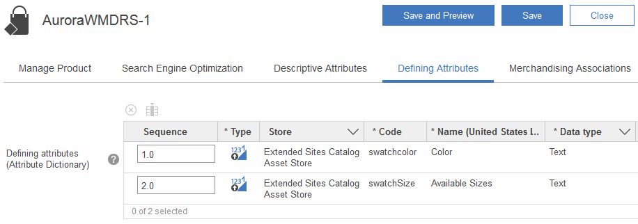 Captura de pantalla del número de secuencia de Color