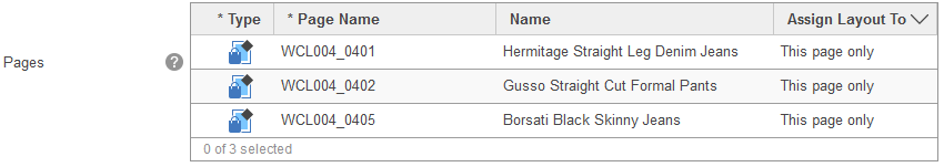 Asignar diseño a todos los productos del catálogo