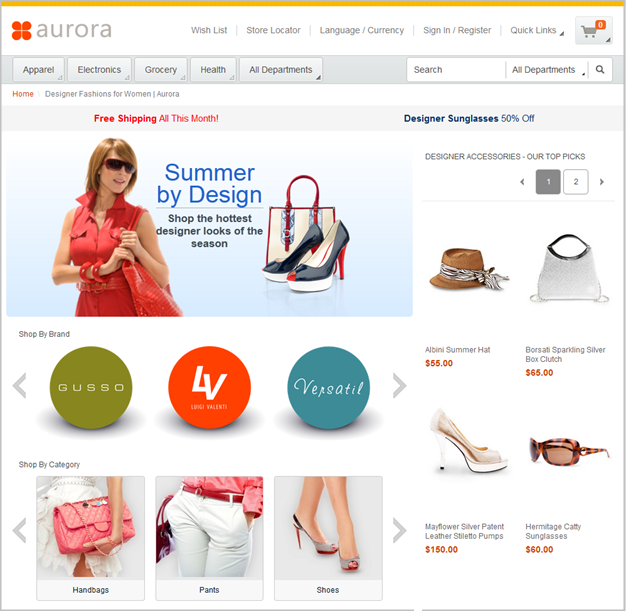 Un diseño de ejemplo para esta guía de aprendizaje