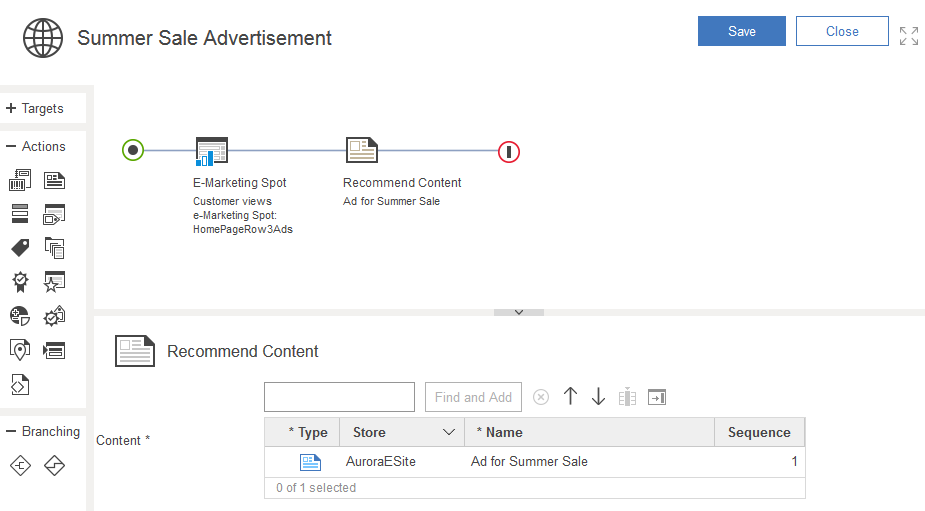 El creador de actividad de marketing