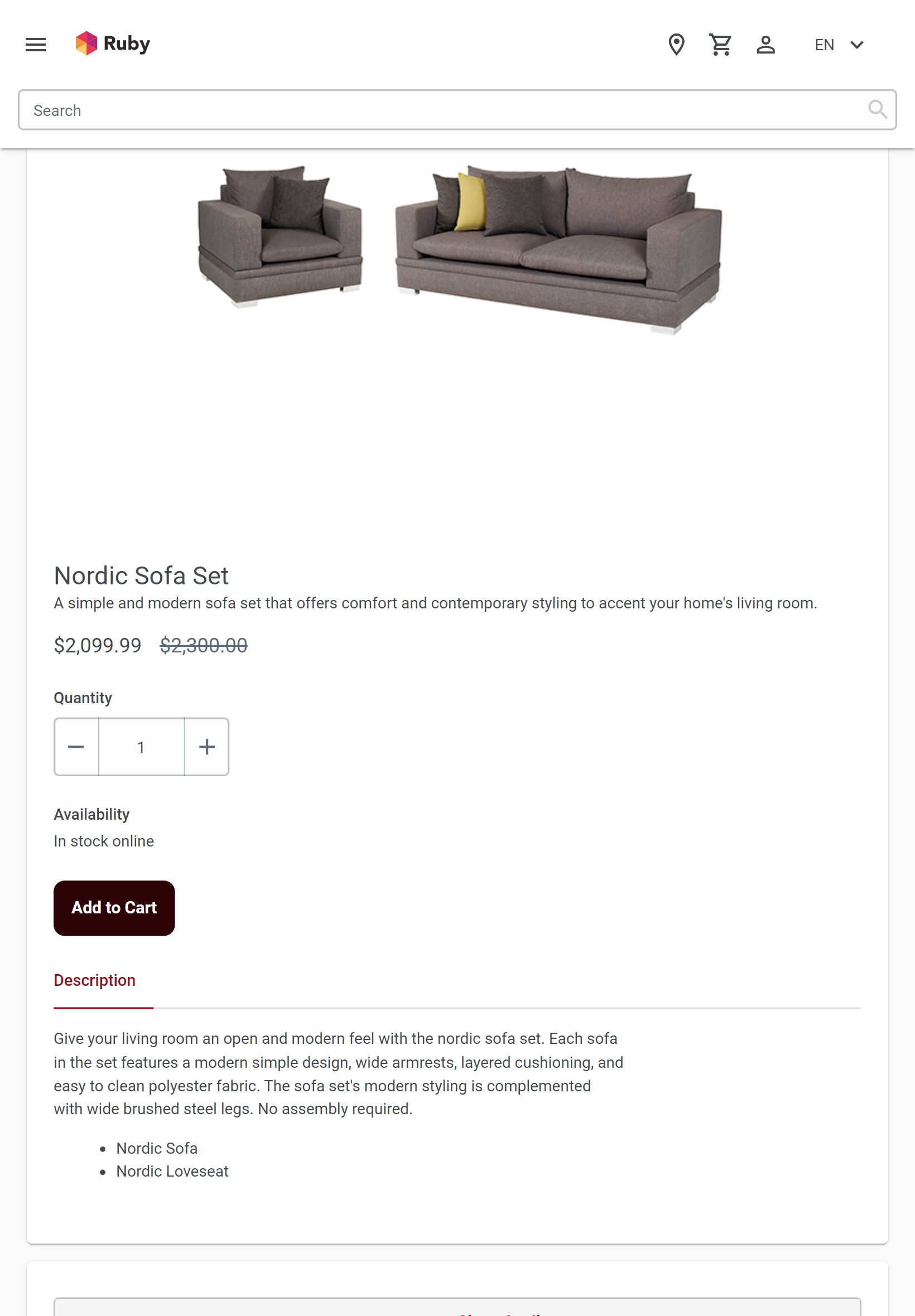 Captura de pantalla de tableta