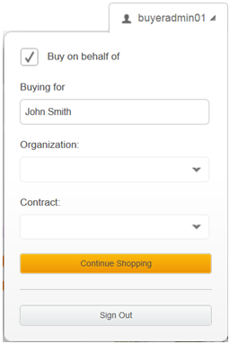 Capture d'écran des listes préconfigurées