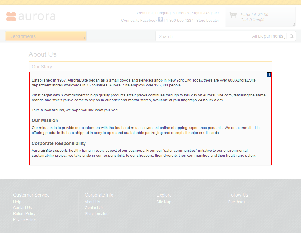 Capture d'écran de la page Qui sommes-nous ?