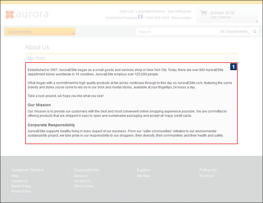 Capture d'écran de la page Qui sommes-nous ?