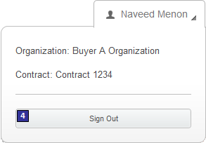 Capture d'écran du panneau Connexion
