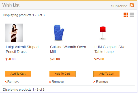 Lien Abonnement dans un emplacement e-Marketing