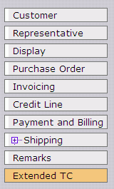 Capture d'écran du nouveau bouton Modalité étendue qui affiche son emplacement en bas de la liste.