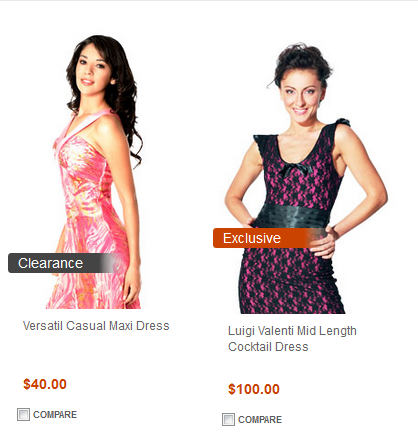 Exemples de rubans publicitaires