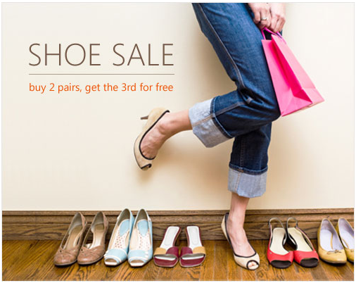 Exemple de publicité de promotion