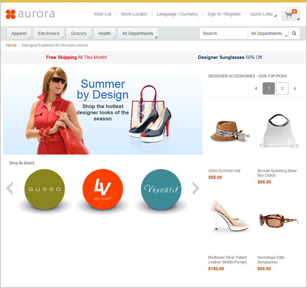 Agencement incluant des images de marque