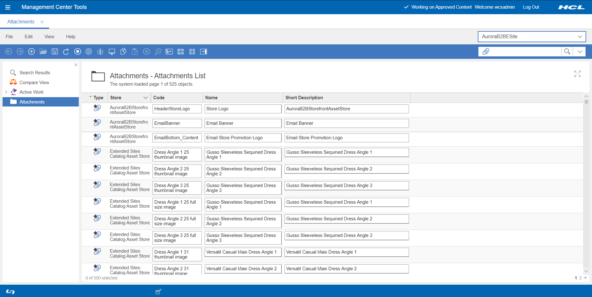 Image showing the Attachments tool