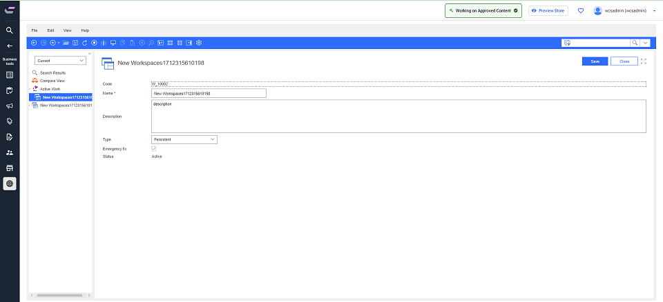 Workspace Management tool