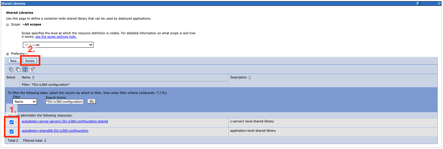 Delete ICXT shared libraries