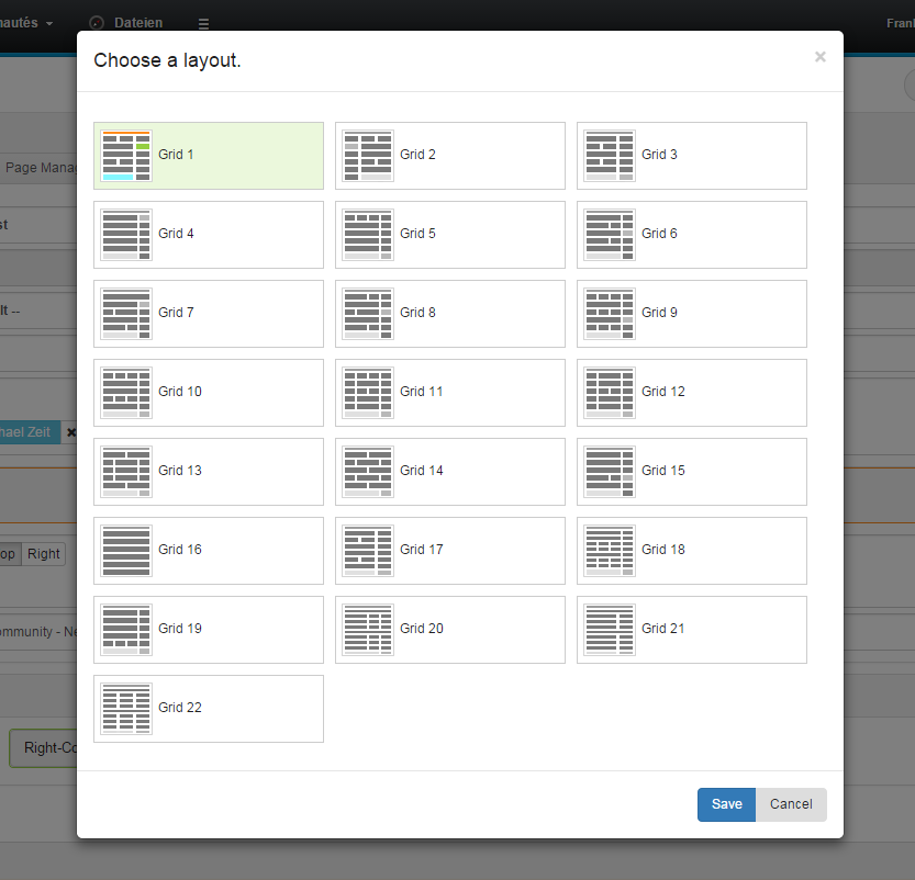 default grid