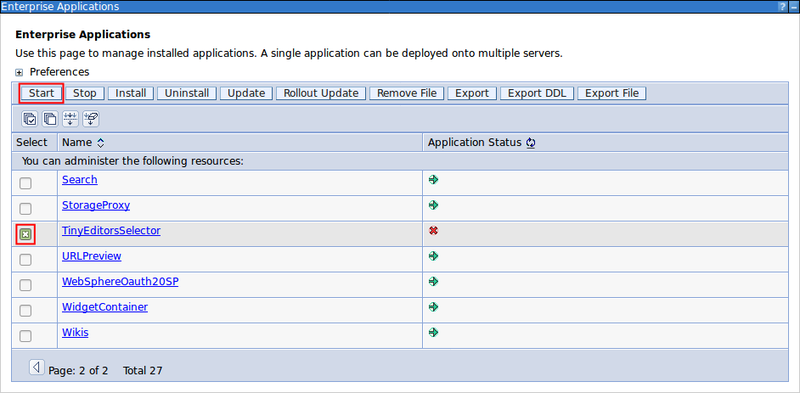 Start TinyEditorsSelector