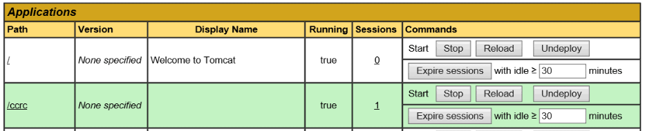 CCRC WAN server maintenance