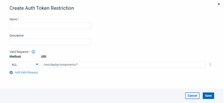 Sample token restriction