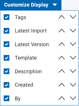 Customizing table view