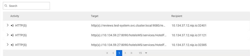 Image of the routing rules page showing connected agents or proxies