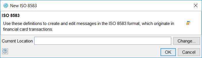 The new ISO8583 dialog.