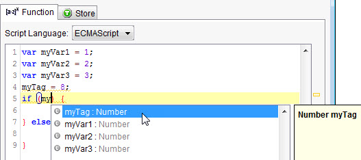 Autocomplete tags