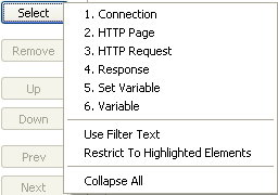 list of element types