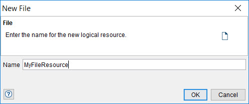 Image of the New File dialog.