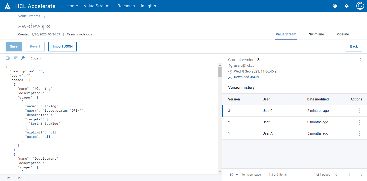 JSON tree editor