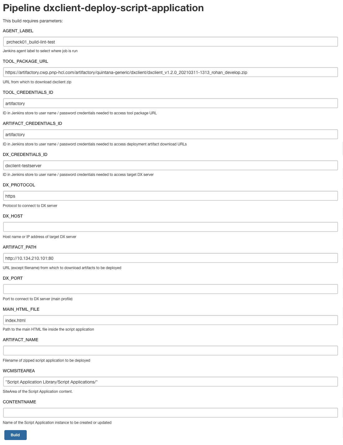 Pipe Script Tools Sample Pipelines for use with HCL DXClient and Automation servers - HCL ...