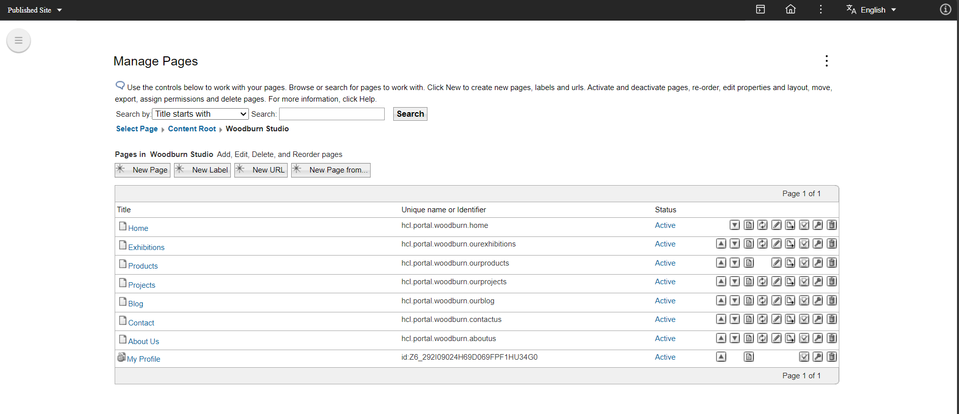 Woodburn Studio Section