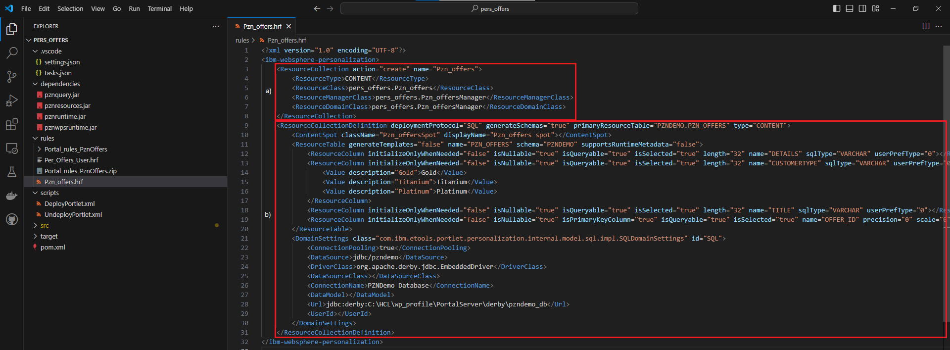 HRF File descriptions