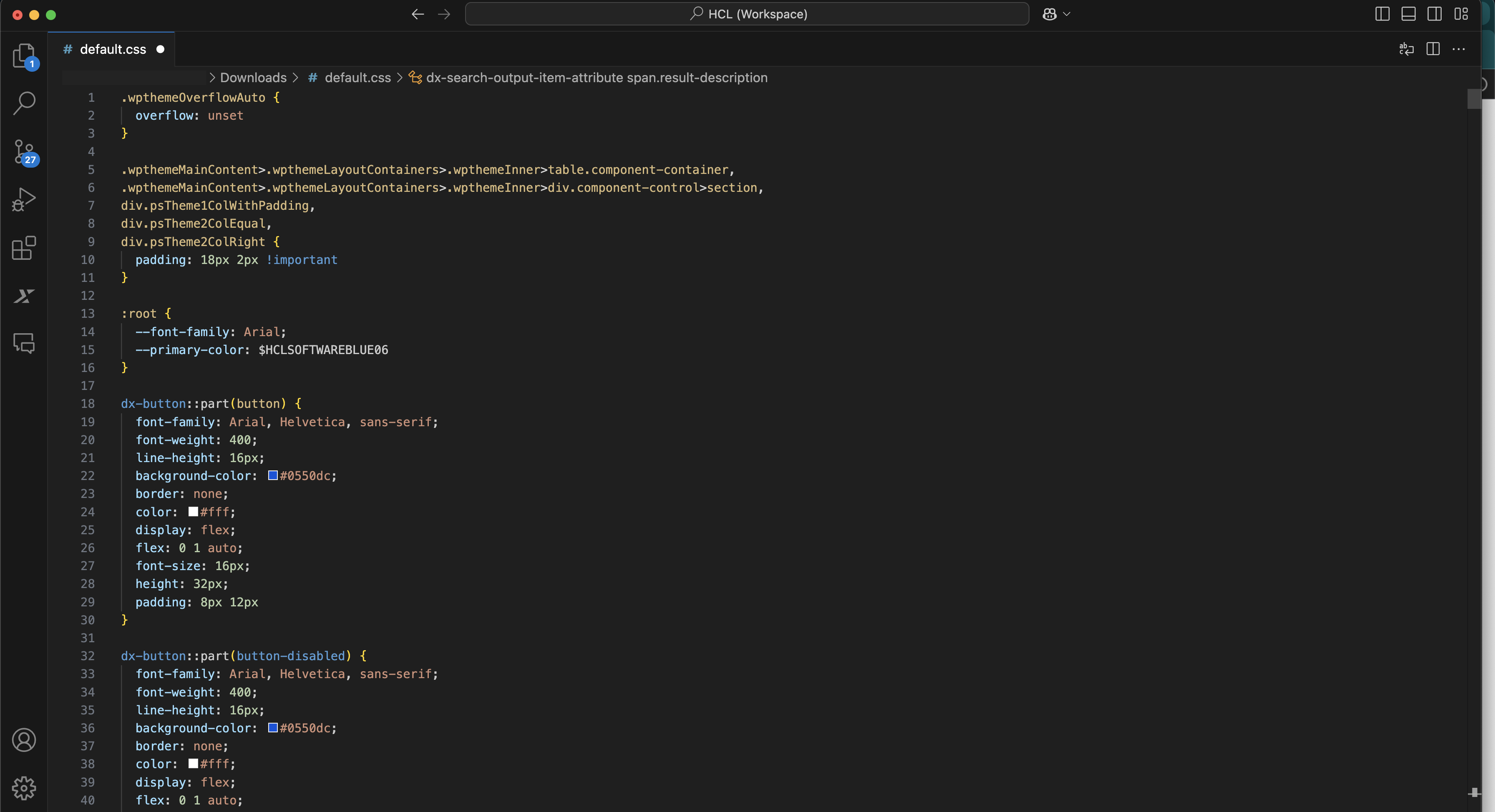 Log in to HCL Digital Experience 9.5 and Go to the Search V2 UI