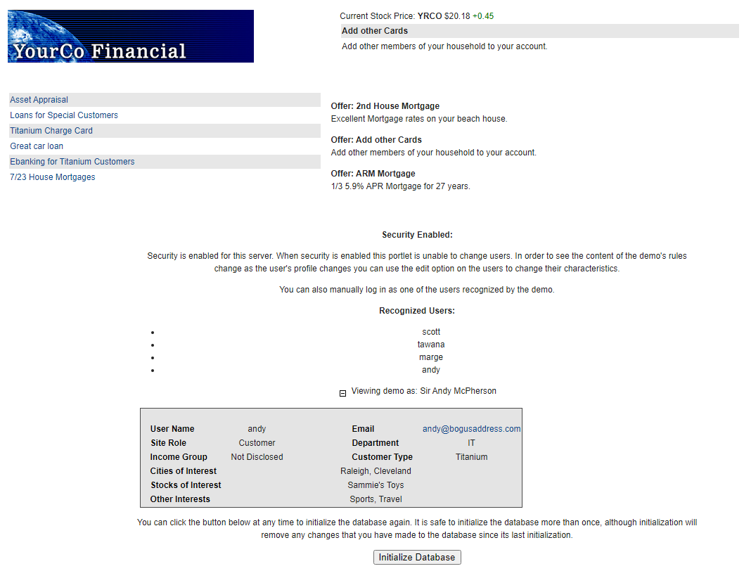 services sample