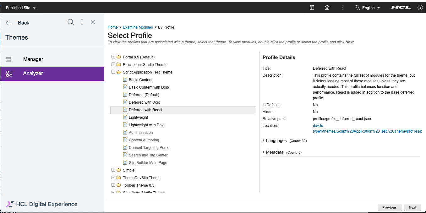 Verify A Successful Deployment and Link a DX Module to a DX Theme - HCL ...