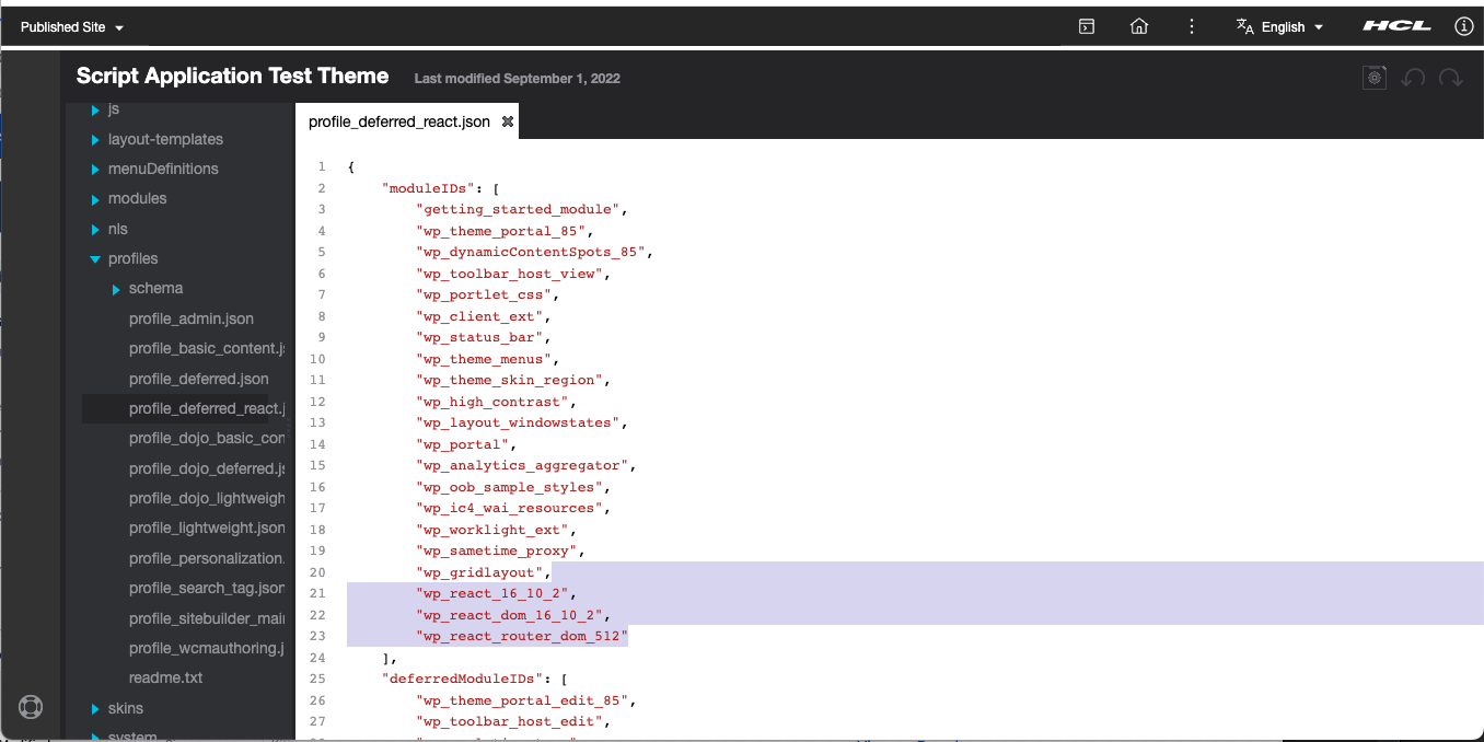 Verify A Successful Deployment and Link a DX Module to a DX Theme - HCL ...