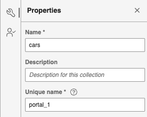 Create collection suggestion click