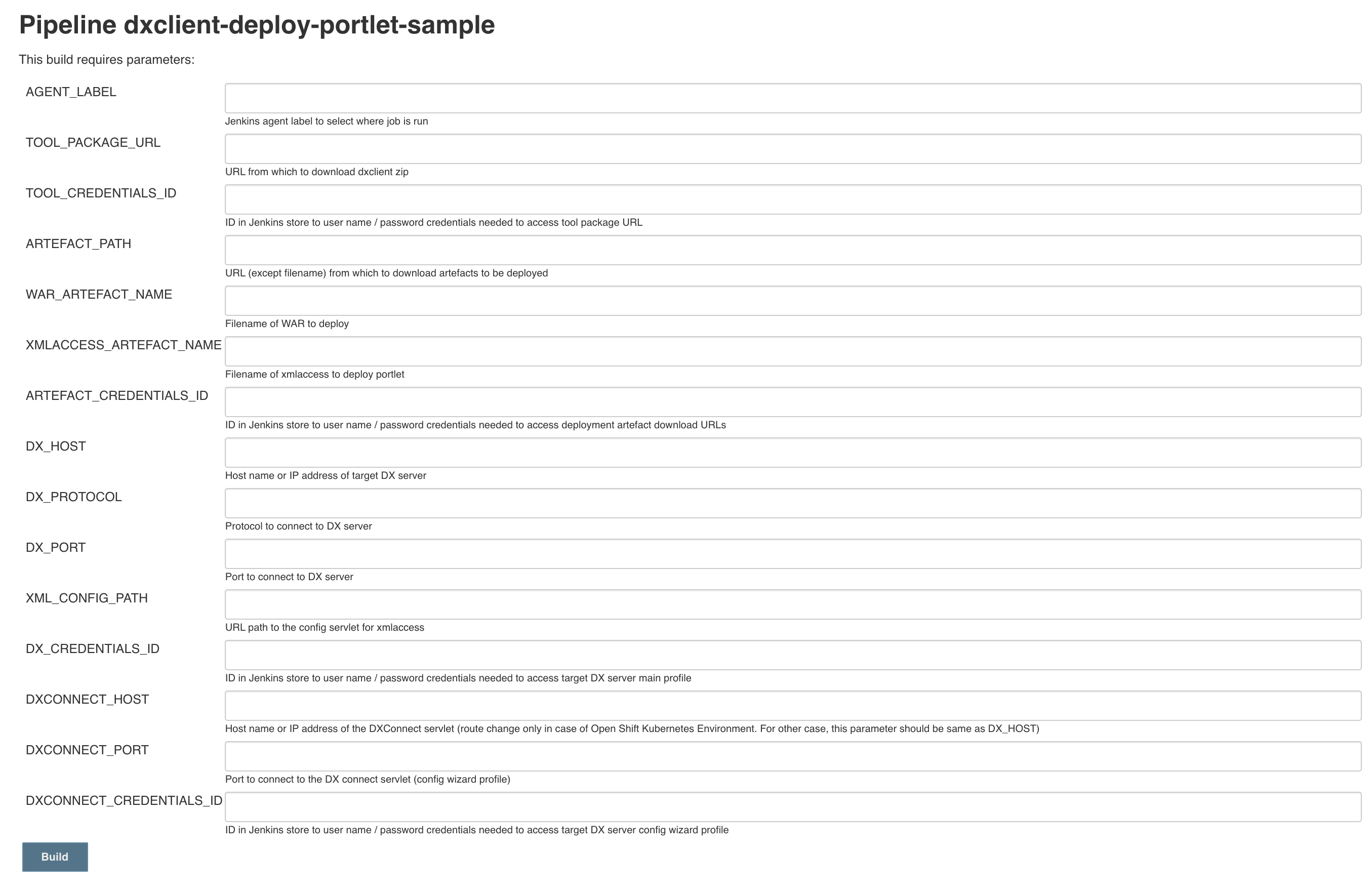 Install DXClient tool and deploy portlet