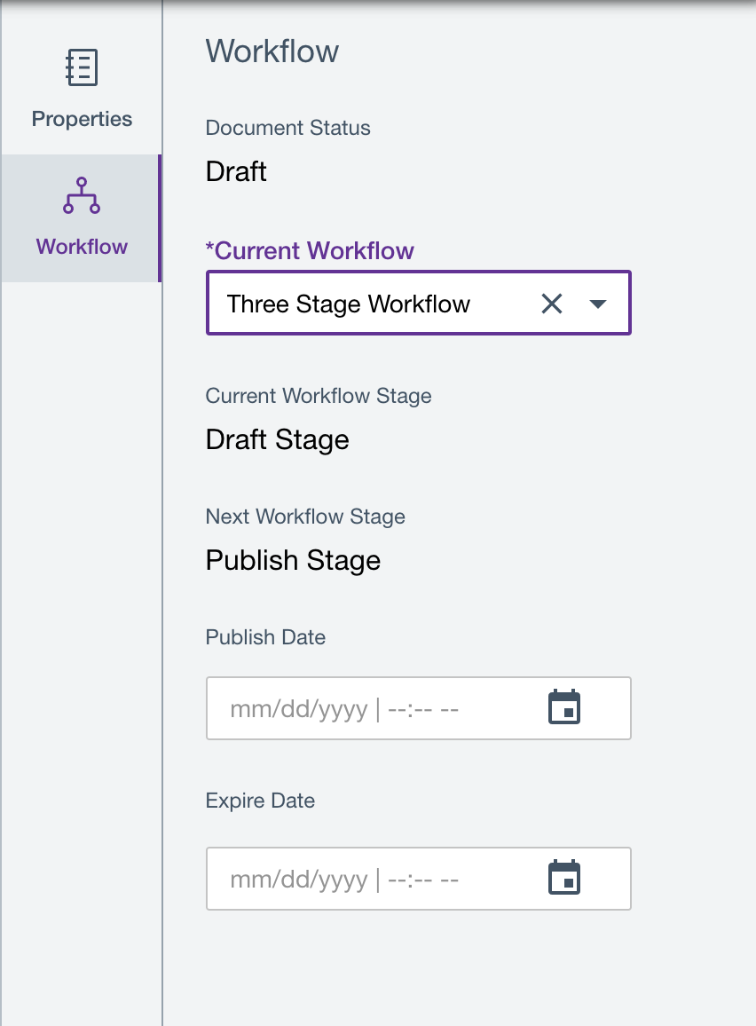 Select workflow and enable Entering comments