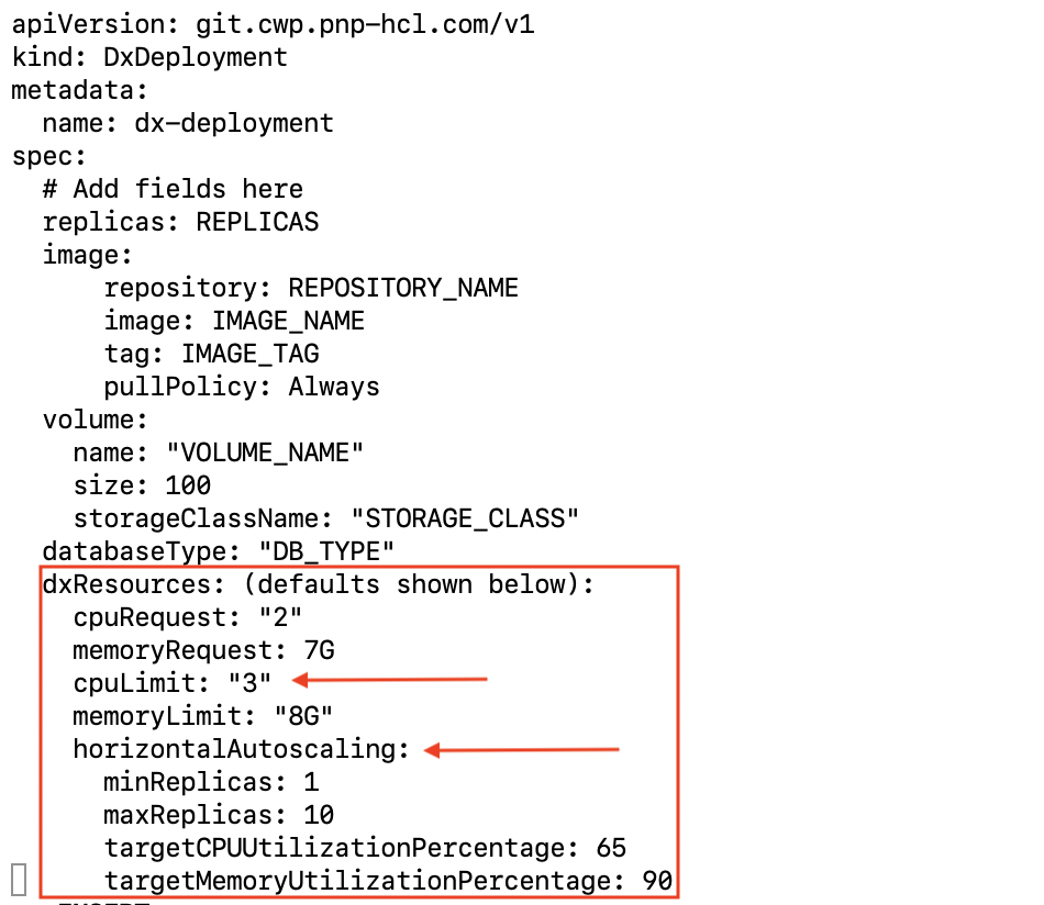 Custom resource allocation