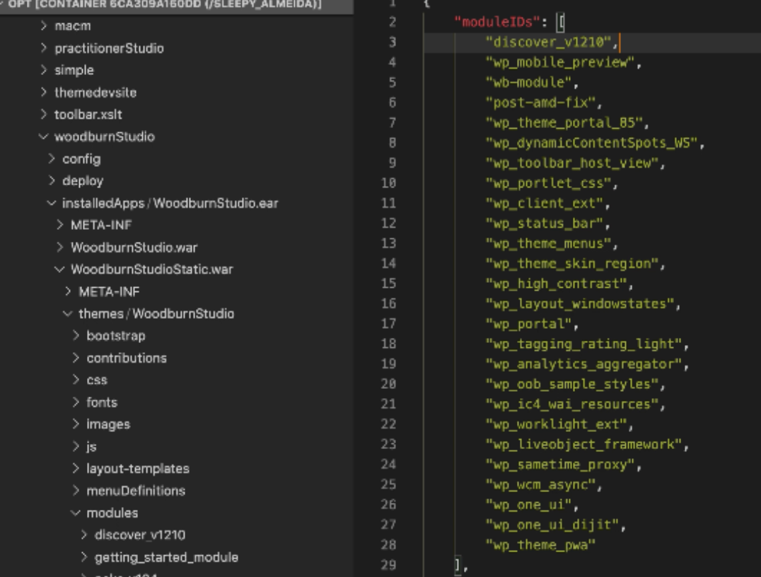 Add the Unica Discover version number to the DX Theme profile Add the Unica Discover version number to the DX Theme profile