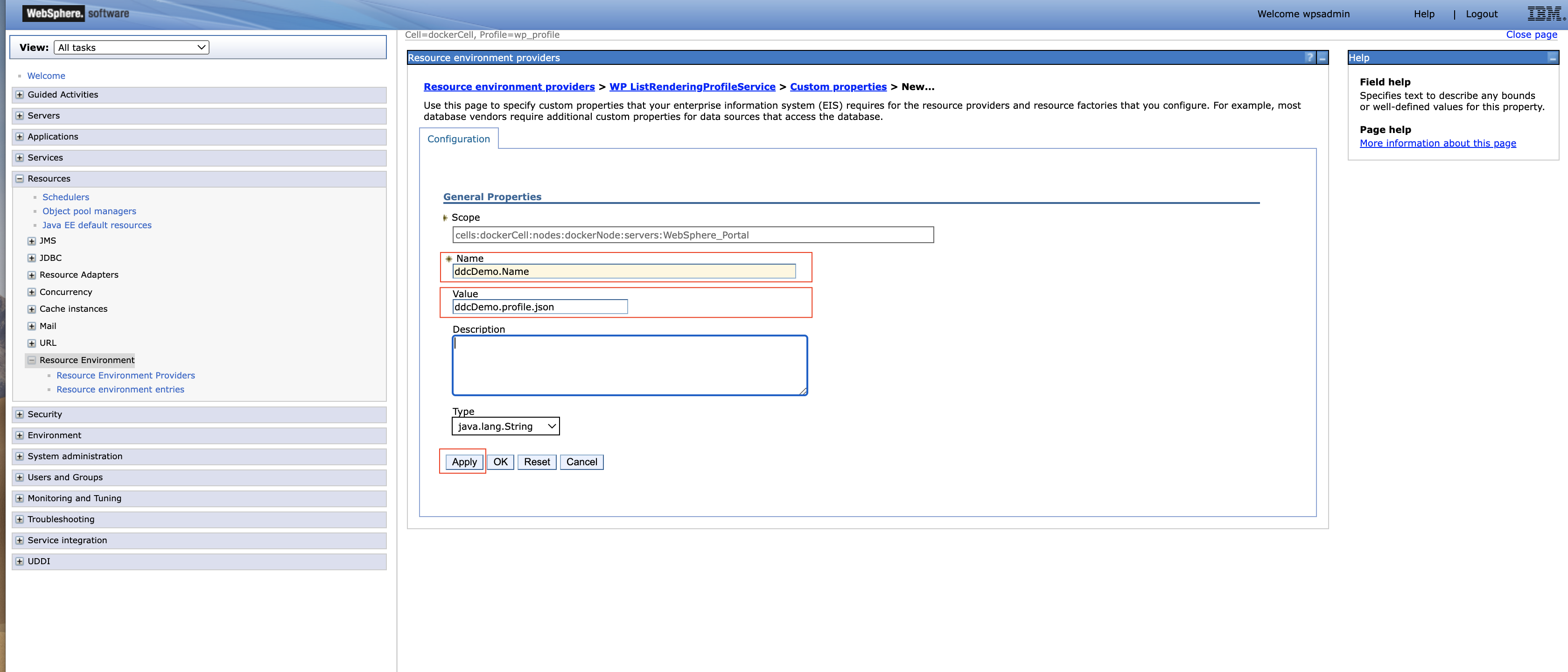 Add custom properties