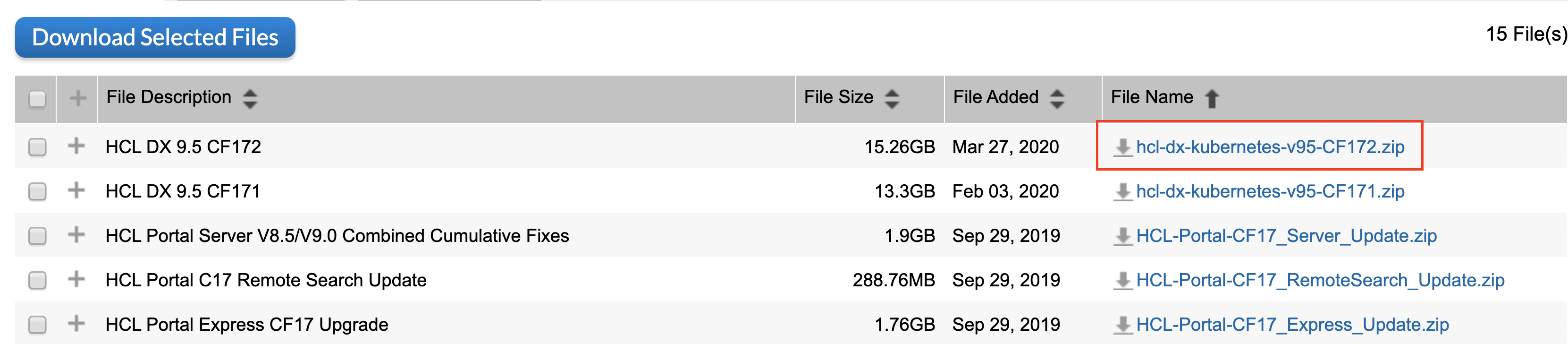 Select a single file