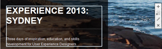 Cette image illustre la barre de contrôle d'édition telle qu'elle apparaît lorsqu'un utilisateur remplace l'image dans un diaporama.