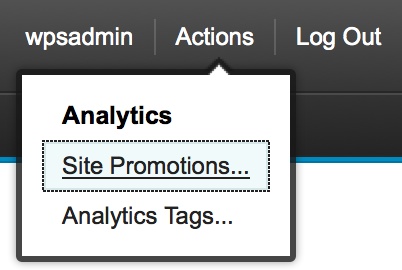 Capture d'écran des styles de menu par défaut