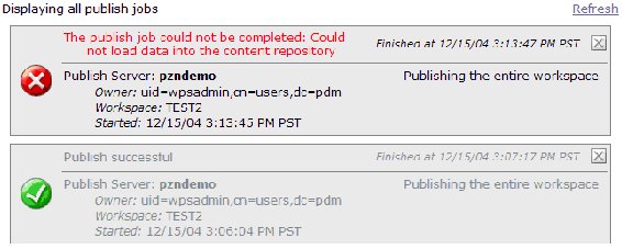 capture d'écran de la fenêtre de statut