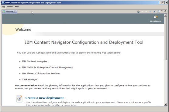 create a new deployment